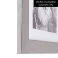 thumbnail image 3 of ArtToFrames 14x18 Inch 702-967 Picture Frame, This Silver MDF Poster Frame is Great for Your Art or Photos, Comes with Regular Glass (3980), 3 of 8