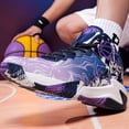 thumbnail image 6 of New Outdoor Basketball Sneakers, Stylish Lace-Up Rubber Athletic Footwear, Comfortable And Breathable Shoes for Men, 6 of 8