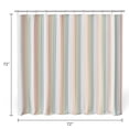 thumbnail image 5 of Mainstays Kids Fabric Shower Curtain with Hooks Set, Vintage Stripe, 72 in x 72 in, 5 of 5