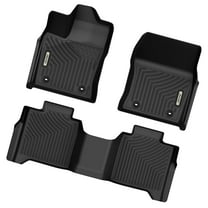 RVNI Floor Mats for 2022-2024 Toyota Tundra Crew Max Cab Only TPE All-Weather Floor Liners Custom Fit 1st & 2nd Row Car Mats