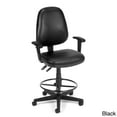 thumbnail image 4 of OFM 119-VAM-AADK-62 Vinyl Posture Task Chair with Arms and Drafting Kit-Teal, 4 of 5