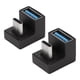 thumbnail image 4 of Adaptador USB C A USB, USB C Adaptador De 180 Grados USB Hembra A USB C Macho Ahorro De Espacio Portátil 2 Piezas Para Tableta ANGGREK USB to USB C Adapter, 4 of 8