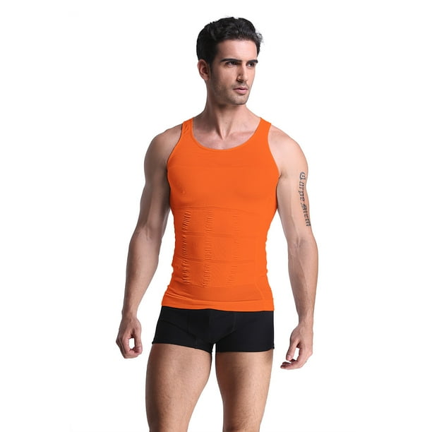 Catchydeals - Men's Compression Slimming Undershirt - Walmart.com ...