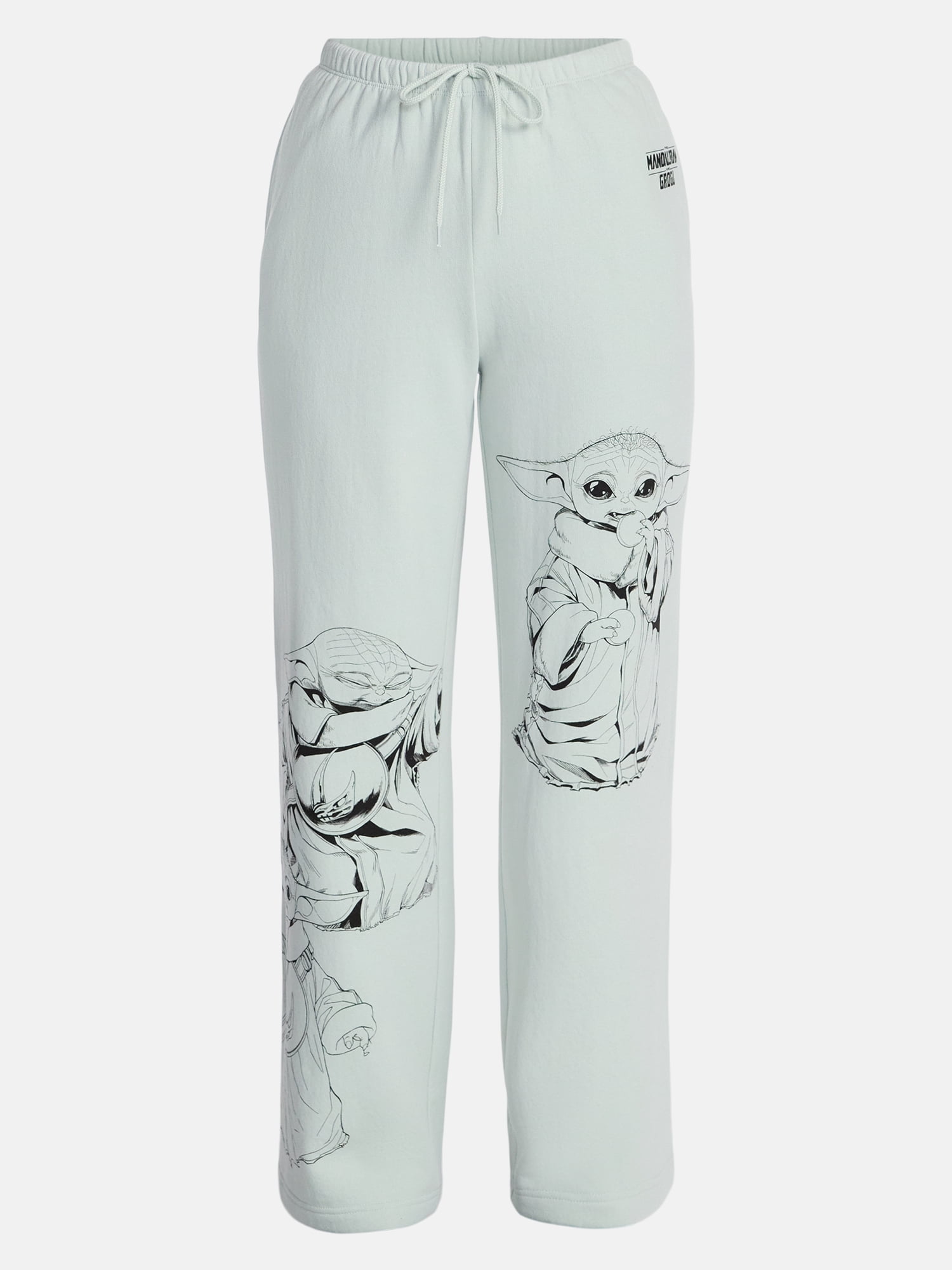The Mandalorian Grogu Women's Graphic Jogger Pants, Sizes XXS-XXL