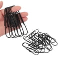 thumbnail image 1 of Clip de papel grande de 4 pulgadas, 30 piezas, clips metálicos gigantes, a prueba de óxido, fuertes y duraderos, bonitos para oficina y hogar, marcador, negro, 1 of 6