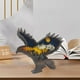 thumbnail image 4 of Figura decorativa de águila tallada en madera con luz sin luz, 4 of 8