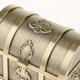 thumbnail image 4 of Novedad Vintage anillo joyería tesoro baratija recuerdo caja estuche protector Latón antiguo jinwen Cofre de joyas del cofre del tesoro, 4 of 8