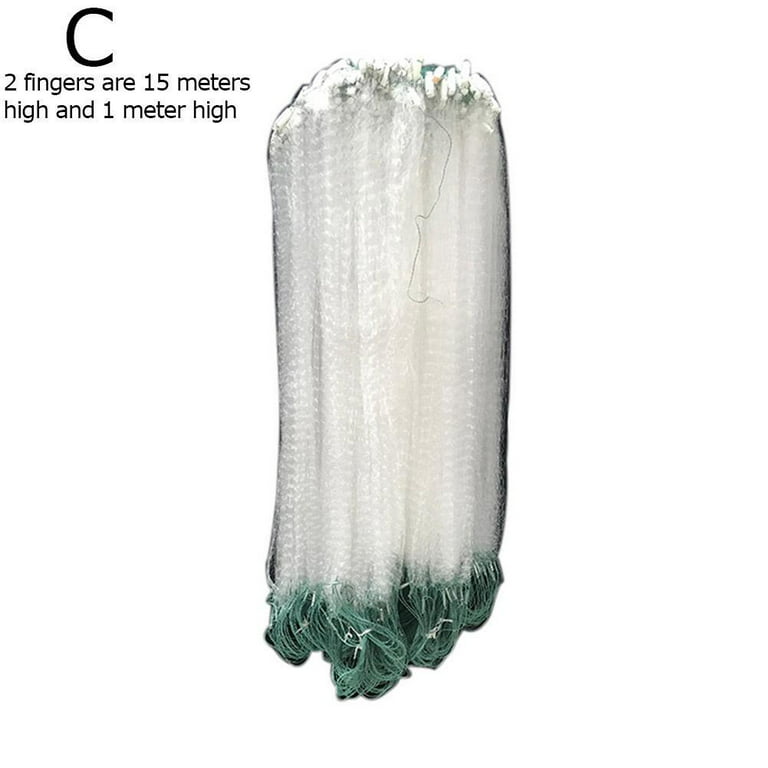 Multi Size Fishing Net Trap Mesh Netting Fishnet Portable Nylon Hand Cast  Cage F3I0 