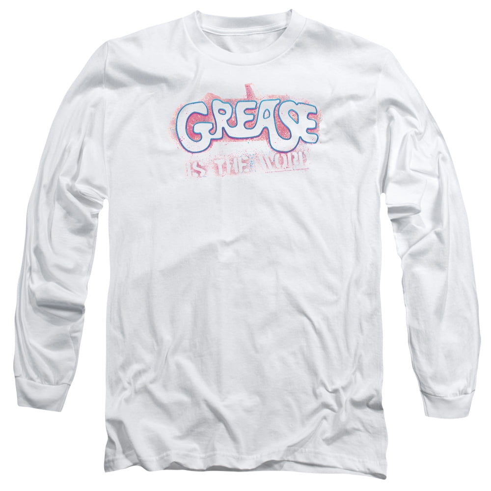 Grease Grease Is The Word Long Sleeve Shirt Medium