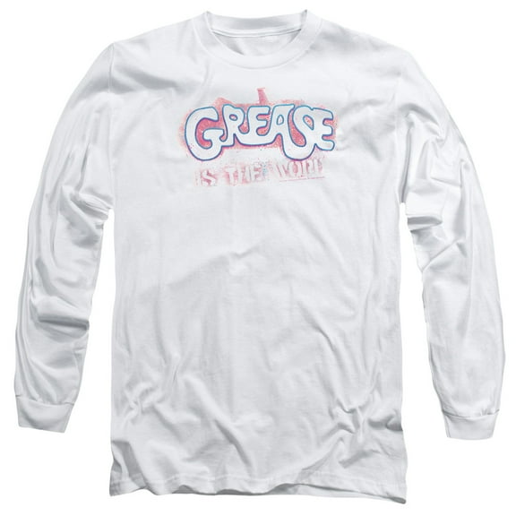 Grease - Grease Is The Word - Long Sleeve Shirt - Large