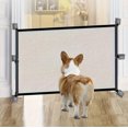 thumbnail image 4 of DPTALR Barrière d'Isolement Rétractable pour Chats et Chiens, Barrière de Protection pour Enfants, Filet d'Isolement Pliable pour Animaux, 4 of 6