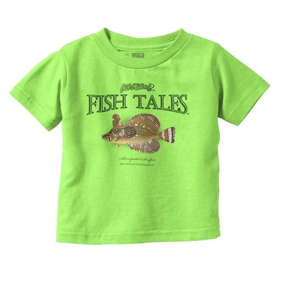 Gill McFinn Sculpin Fishing Fisherman Toddler Boy Girl T Shirt Infant Toddler Brisco Brands 12M