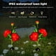 thumbnail image 4 of 1/2 Uds. Luces decorativas de flores IP65 impermeables solares 600mAh para Patio, 4 of 6