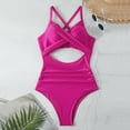 thumbnail image 6 of KYAIGUO Women's One Piece Bikini Swimsuits Slimming Swimwear Plus Bathing Suits, 6 of 9