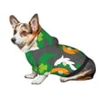 thumbnail image 7 of Honeii Spring St Patrick’S Day Irish Gnomes Print Small Dog Hoodies Pet Hooded Sweatshirts Fall Winter Puppy Cat Sweaters Warm Clothes for Small Dogs Outfits Costume-X-Small, 7 of 7