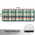 thumbnail image 5 of Kitchen Rugs Sets Of 2,Multi Color Checkerboard Checkered Pattern Anti Fatigue Kitchen Mat Rugs Non Slip Washable,Decorative Kitchen Floor Mats for Kitchen,Sink,Laundry,17"x47"+17"x47", 5 of 5