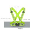 thumbnail image 2 of Adult Reflective Safety Vest / , High Visibility Adjustable Work Vest Jacket, High Visibility Sports Gear for Jogging, 2 Pack (Blue), 2 of 5