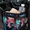 thumbnail image 6 of Starry Animals Mini Trash Can Car Garbage Can Trash Can for Car - Foldable, with Lid, Leak-Proof, Hanging Storage Bag, 6 of 6