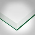 thumbnail image 3 of Dulles Glass 18" Square Table Top 1/2" Thick, Beveled Polished Tempered Glass for Indoor Dining or Outdoor Patio, 15 Pounds, 3 of 10