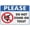 Warning Sign 4, variant on Please Do Not Stand On Toilet Sign Signs Outdoor, Uv Printed Aluminum 8"x12" In, Weatherproof And Security Signs For Home Or Business