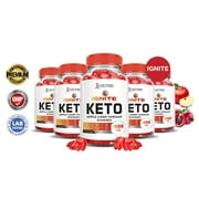 (5 Pack) Ignite Keto ACV Gummies 1000MG Dietary Supplement 300 Gummys