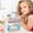 Blue, variant on Preschool Girl Makeup Set, 4+ Years Children's Pretend Game Makeup, Fake Cosmetics Including Lipstick Brushes, Safe Plastic in Portable Bag, Enhances Motor Skills and Creativity, Role Play Toy