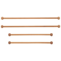 GAXIRE 4-Piece Wood Tapestry Holder Weaving Support Frame in Khaki for Crafting and Textile Projects