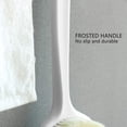thumbnail image 4 of Cepillo corporal de baño mejorado con cerdas cómodas, exfoliación suave, mango largo, mejora la salud y la belleza de la piel, ducha de baño, cepillo corporal húmedo o seco (14 pulgadas, blanco), 4 of 5