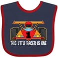 thumbnail image 3 of Inktastic Racing Themed 1st Birthday Car Boys Baby Bib, 3 of 4