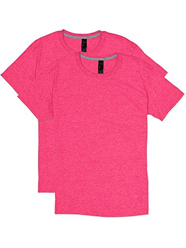 Shirt, Neon Pink Heather, XX-Large 
