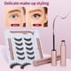 thumbnail image 2 of Pestañas magnéticas Houldhowd, 5 pares con delineador de ojos (natural), 2 of 8
