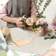 thumbnail image 4 of 2 Juego de Centro de Mesa de Floral de Metal con Soporte de 12 Pulgadas, de Anillo Floral Dorado, Vela Colgante, Centro de Mesa Circular, 4 of 5