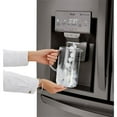 Lg Lrmvc2306 36" Wide 22.5 Cu. Ft. Energy Star Rated French Door