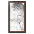 thumbnail image 2 of ArtToFrames 13" x 26" Honors Mahogany with Black Picture Frame, 13x26 inch Brown Wood Poster Frame (WOM-5154), 2 of 7