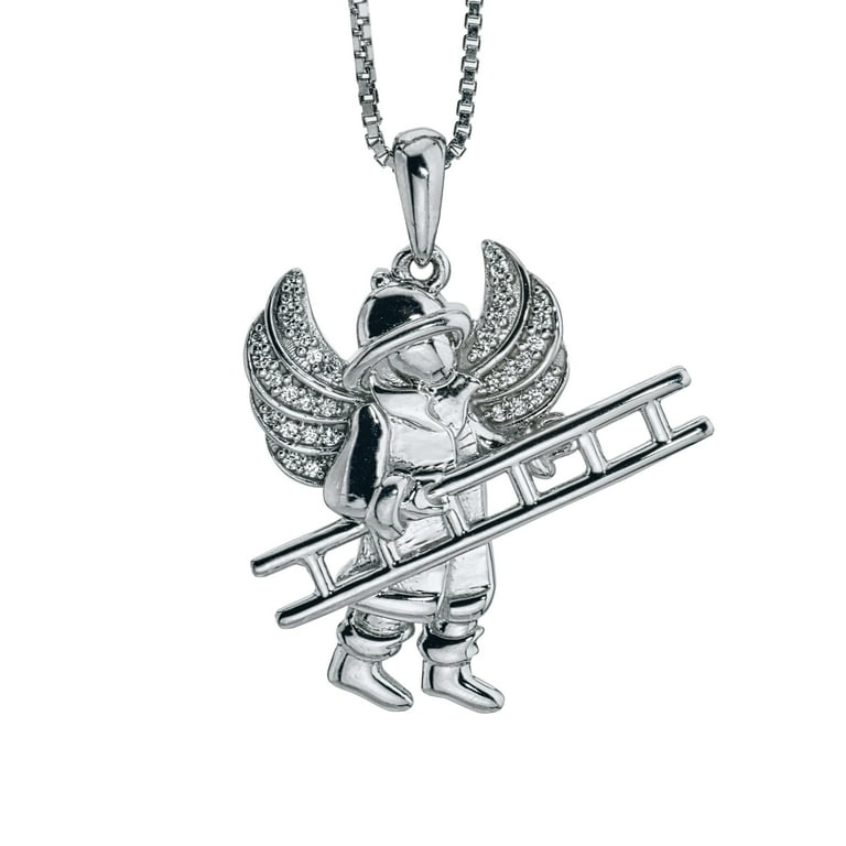 Firefighter necklace on sale for her