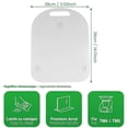 thumbnail image 4 of Gliding Board for Thermomix TM6 TM5 Gliders Effortless Moving Acrylic Rolling Board s, 4 of 5