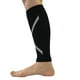 thumbnail image 4 of 1 par de mangas de compresión para pantorrillas, soporte para piernas, para dolor de espinilla, recuperación del dolor de pantorrilla, correr, ciclismo y viajes - Talla XL (negro), 4 of 5