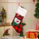 thumbnail image 3 of 3 piezas calcetín navideño, copo de nieve anciano muñeco de nieve alce calcetines navideños bolsa de regalo calcetines navideños Sailing Electrónica, 3 of 5