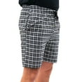 thumbnail image 5 of TruFit Mens Woven Plaid Pajama Sleep Shorts with Pockets, 9002JS, 5 of 5