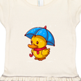 thumbnail image 3 of Inktastic Rainy Ducky Gift Toddler Girl Dress, 3 of 4