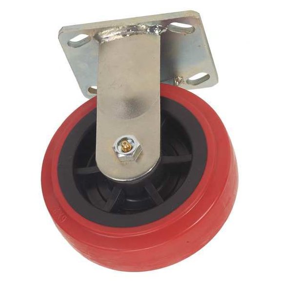 Manufacturer Varies Plate Caster,Rigid,Polyurethane,9 1/2"H 1ULK8
