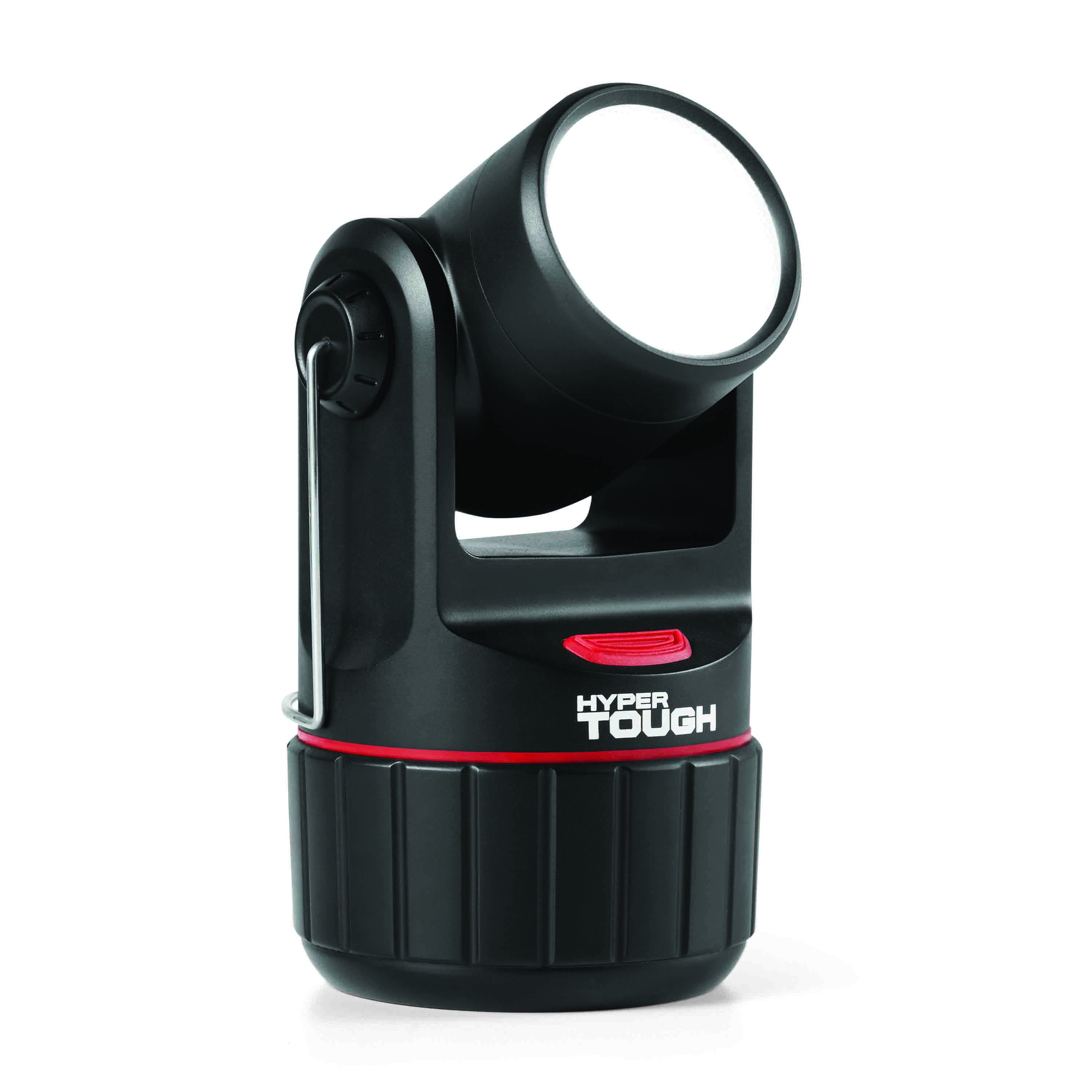 Hyper Tough Heavy Duty 1000 Lumen LED Work & Area Spotlight, Black and
