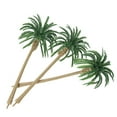 thumbnail image 2 of Modelo 15 unids Miniatura Paisajismo Diseño Modelo Árbol de Plástico Palmeras Tren Coconut Rainforest Home Garden Decoration Romacci Modelo, 2 of 7