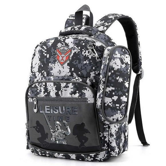 Backpacks camo backpack durable school bag camouflage tactical backpack for boys black (HHHC)