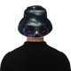thumbnail image 5 of Balery Punk Style Blue Haired Skull Sombreros para el sol para hombre y mujer, sombrero de pescador con UPF 50+, 5 of 6