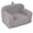 Grey, variant on Costway Kids Couch Portable Toddler Sofa with Handle Anti-slip Base Removable Comfy Chair Blue