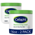 thumbnail image 1 of Body Moisturizer by CETAPHIL, Hydrating Moisturizing Cream for Dry to Very Dry, Sensitive Skin, NEW 16 oz 2 Pack, Fragrance Free, Non-Comedogenic, Non-Greasy, 1 of 10