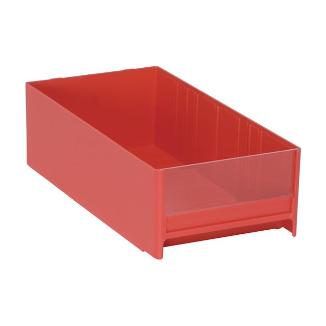 Quantum IDR204RD 11-Inch Long by 5-5/8-Inch Wide by 3-5/16-Inch High Patient Drawers, Red, 24-Pack