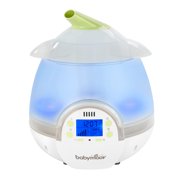Babymoov Digital Humidifier With Programmable Humidity Control and Timer, Night Light, and Essential Oil Diffuser