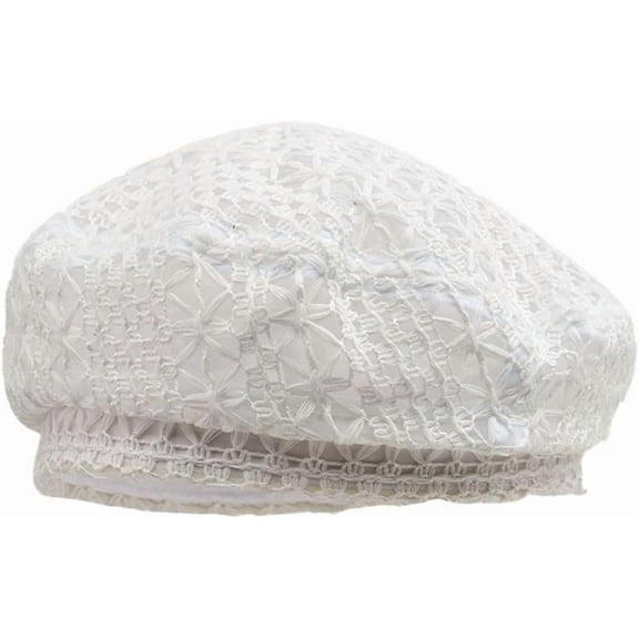 YooGuoGuo Beret Hat for Women Crochet French Style Lace Beanie Cap Summer Beach Y2k Painter Hat Travel Outdoor Sun Cap